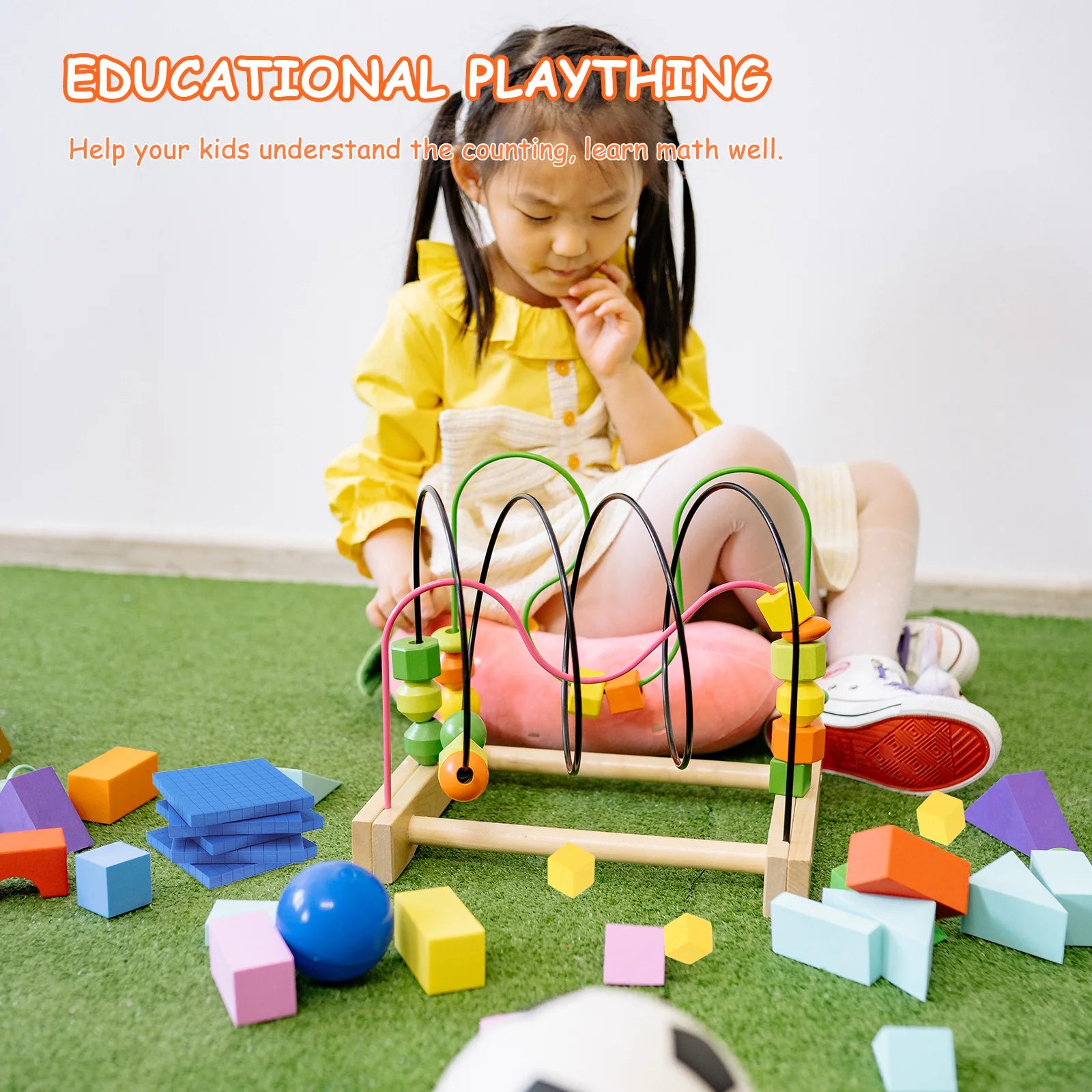 126pcs/Set Demonstration Box Brain Toy Math Counters Number Kids Math Plaything Eva Counting Blocks Child