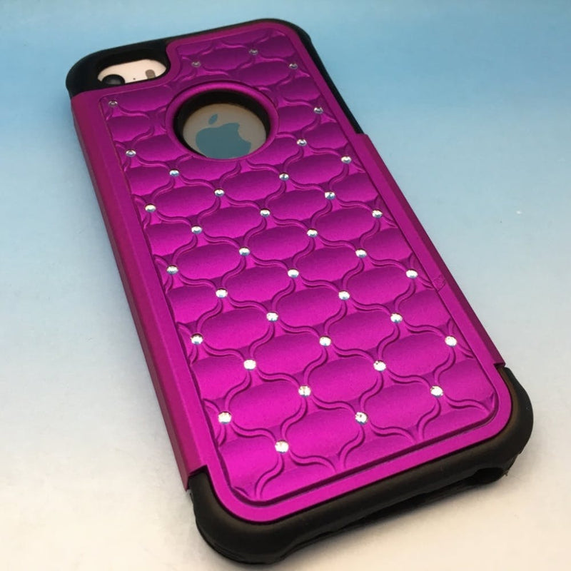 Two Piece Hybrid Case - iPhone 5/5S/SE (Diamond Case)