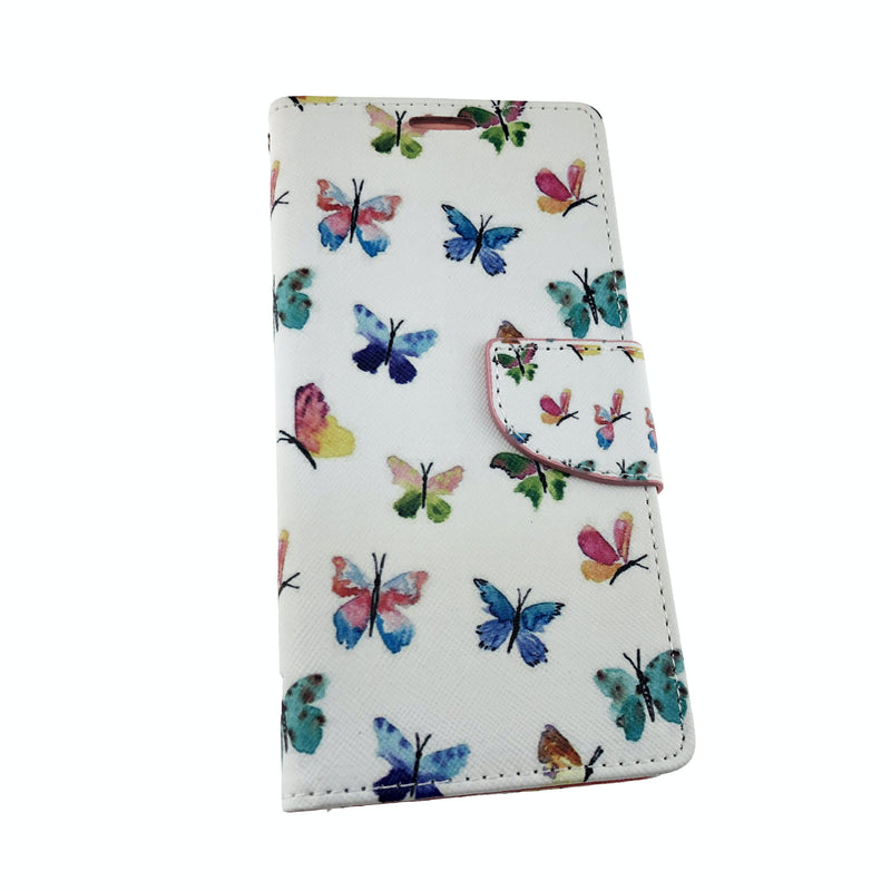 Cute Leather Case (Butterflies Design) - Samsung Galaxy S9